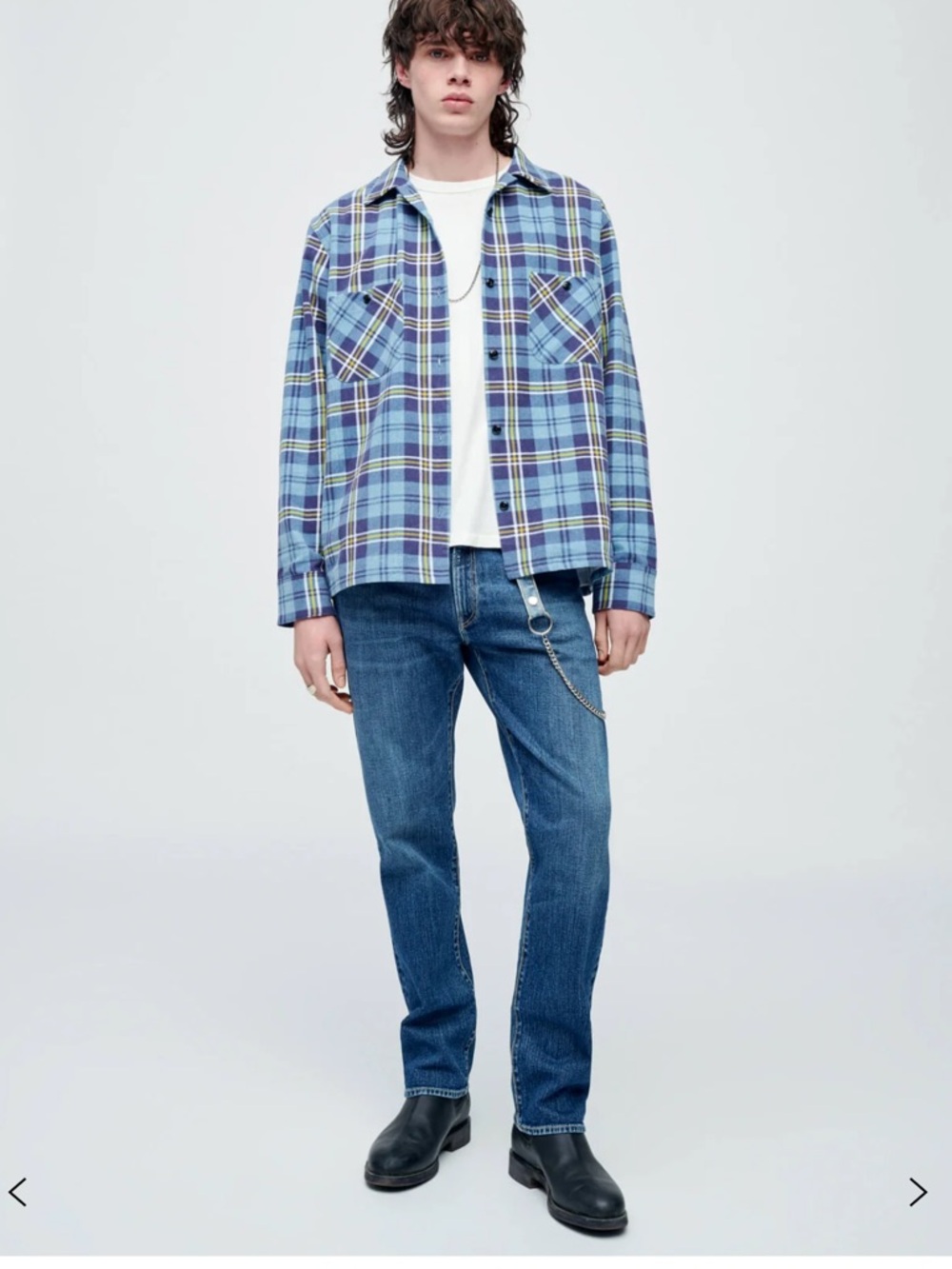 $285Re/Done Men’s 60’s Slim denim jeans